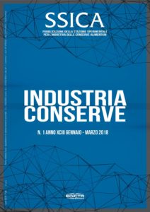 SSICA Industria e Conserve n. 1 2018