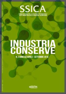 SSICA Industria e Conserve n. 2 2016