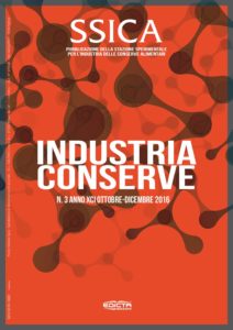 SSICA Industria e Conserve n. 3 2016