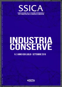 SSICA Industria e Conserve n. 3 2018