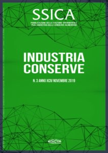 SSICA Industria e Conserve n. 3 2019