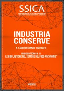 SSICA Industria e Conserve Quaderno Tecnico n.11 2019