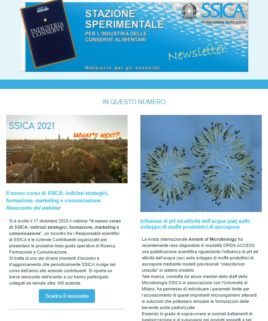 Newsletter SSICA Gennaio 2021