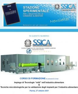 Newsletter SSICA Settembre 2021